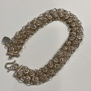 Ornate Silver bracelet
